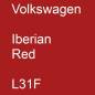 Preview: Volkswagen, Iberian Red, L31F.